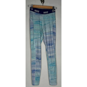Nike Leggings Women's Dri-Fit Small Blue